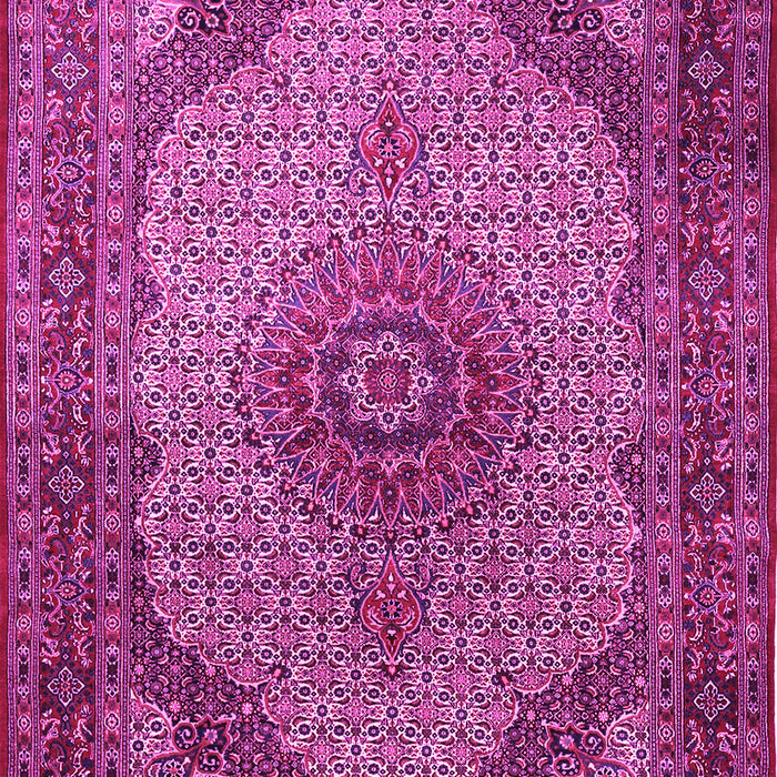 Medallion Pink Traditional Rug, tr1625pnk