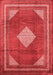 Medallion Red Traditional Area Rugs