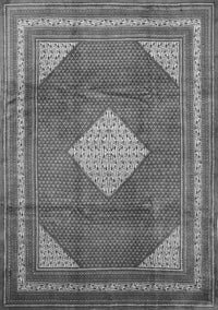 Medallion Gray Traditional Rug, tr1626gry