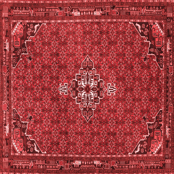 Machine Washable Persian Red Traditional Rug, wshtr1628red