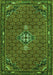 Persian Green Traditional Rug, tr1628grn