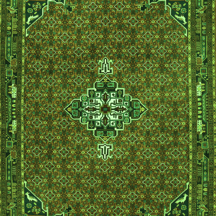 Persian Green Traditional Rug, tr1628grn