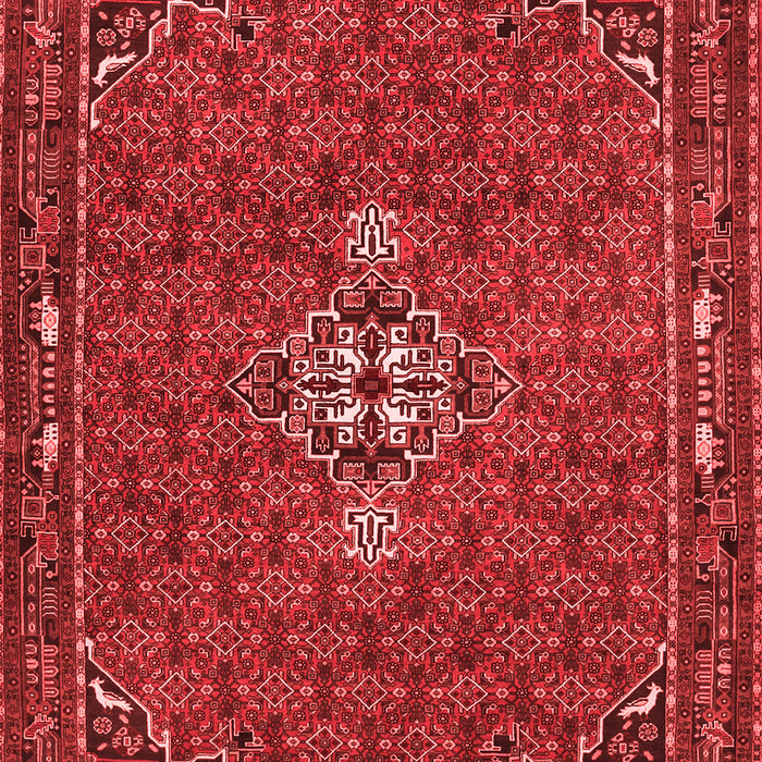 Machine Washable Persian Red Traditional Rug, wshtr1628red