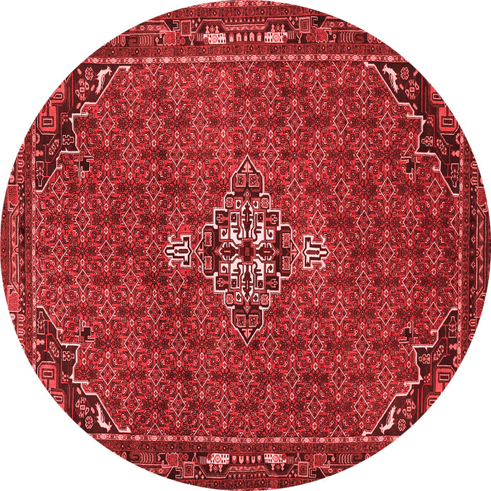 Machine Washable Persian Red Traditional Rug, wshtr1628red