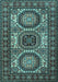 Machine Washable Persian Light Blue Traditional Rug, wshtr1629lblu