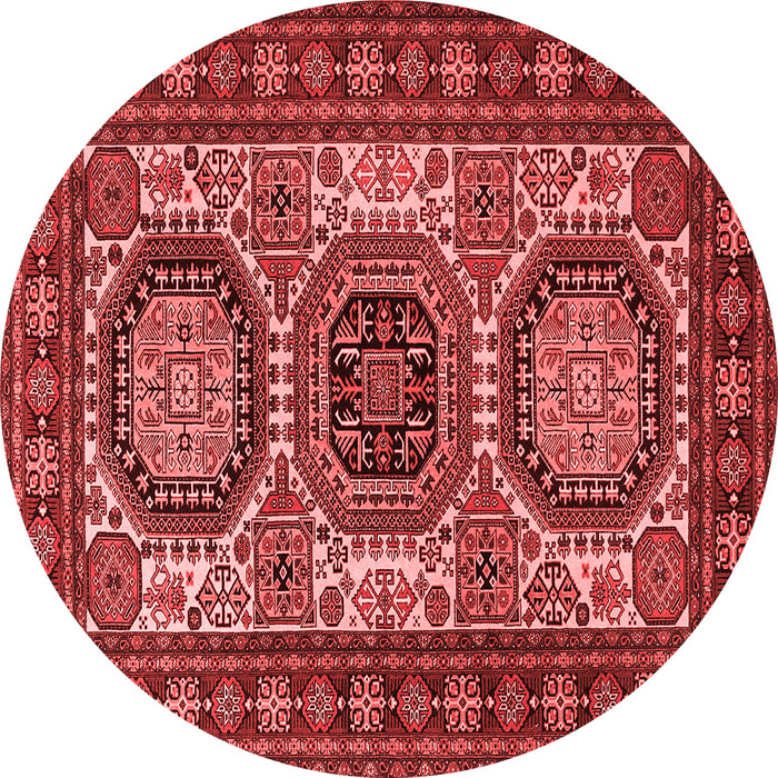 Machine Washable Persian Red Traditional Rug, wshtr1629red