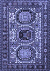 Persian Blue Traditional Rug, tr1629blu