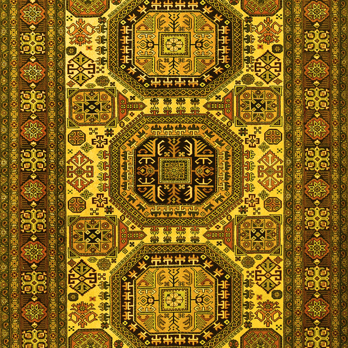 Persian Yellow Traditional Rug, tr1629yw