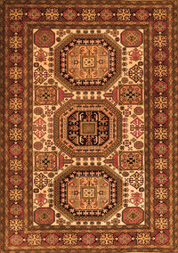 Persian Orange Traditional Rug, tr1629org