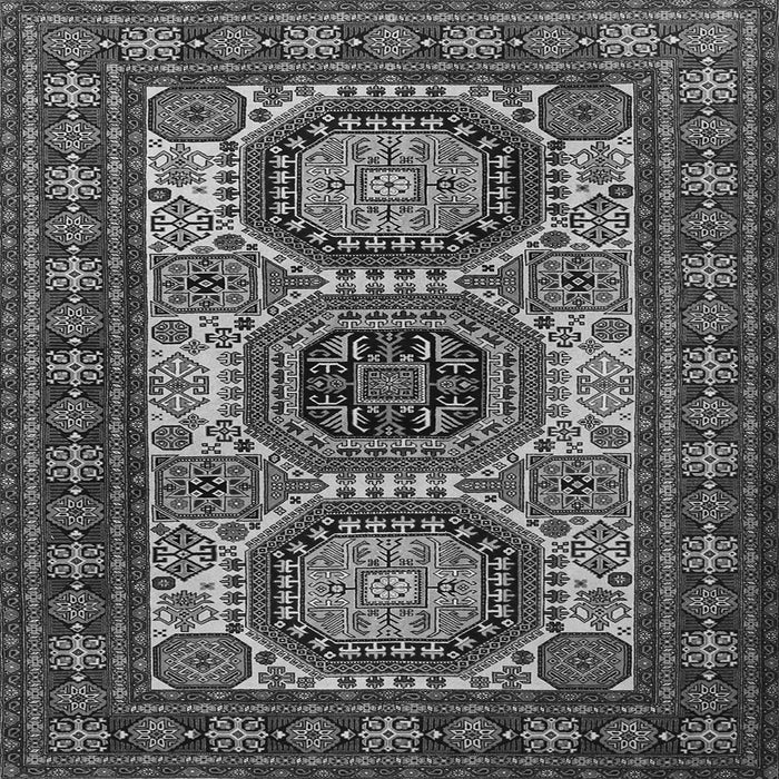 Serging Thickness of Persian Gray Traditional Rug, tr1629gry