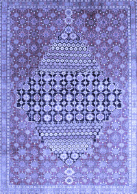 Persian Blue Traditional Rug, tr162blu