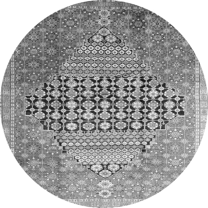 Square Persian Gray Traditional Rug, tr162gry