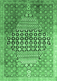 Persian Emerald Green Traditional Rug, tr162emgrn