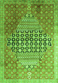Persian Green Traditional Rug, tr162grn