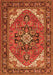Persian Orange Traditional Rug, tr1630org