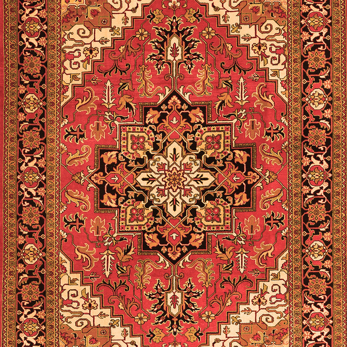 Persian Orange Traditional Rug, tr1630org
