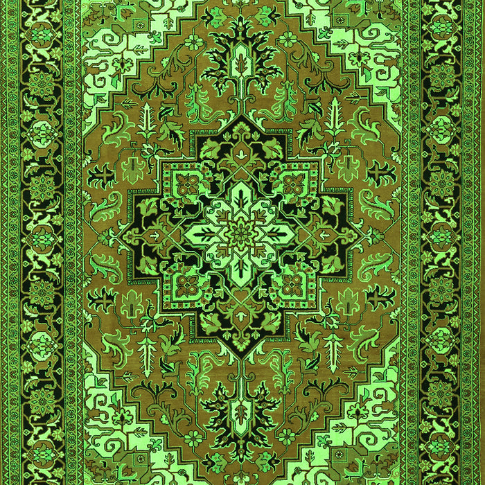 Persian Green Traditional Rug, tr1630grn