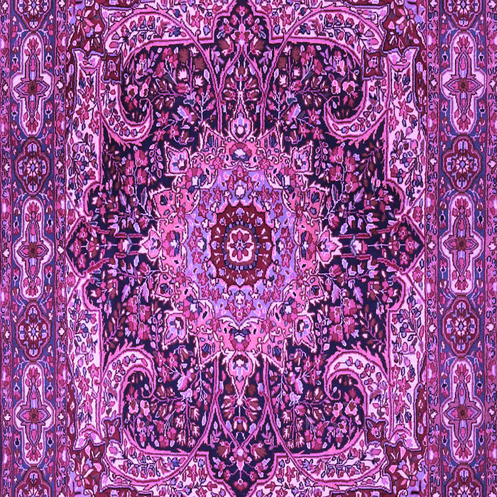 Machine Washable Persian Purple Traditional Area Rugs, wshtr1631pur