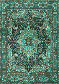 Persian Turquoise Traditional Rug, tr1631turq