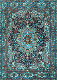 Persian Light Blue Traditional Rug, tr1631lblu