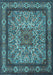 Persian Light Blue Traditional Rug, tr1632lblu