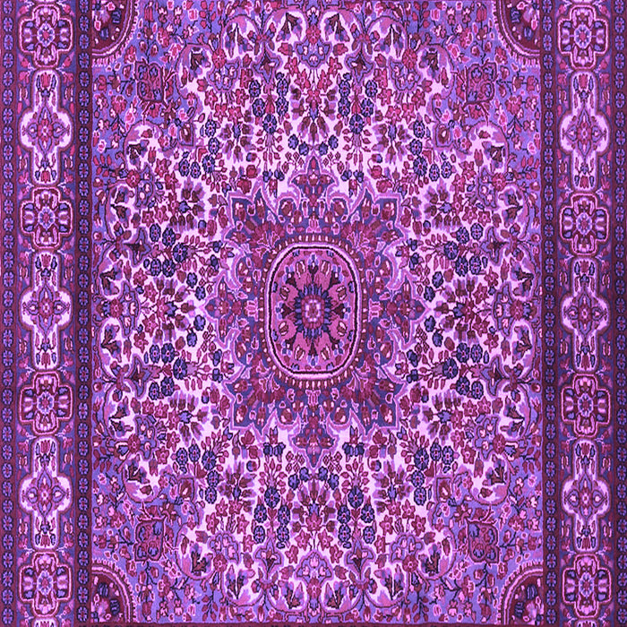 Machine Washable Persian Purple Traditional Area Rugs, wshtr1632pur