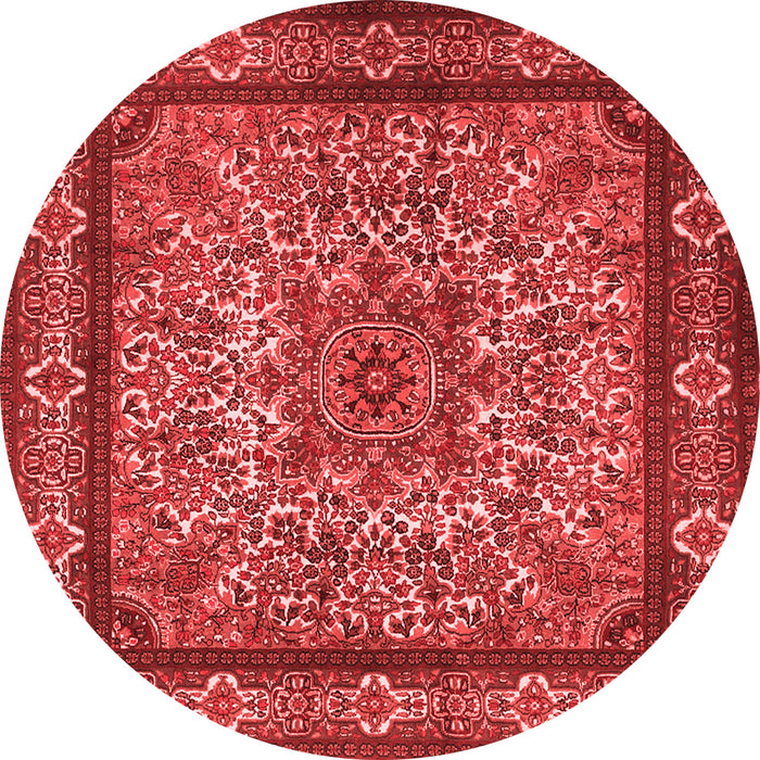 Machine Washable Persian Red Traditional Rug, wshtr1632red