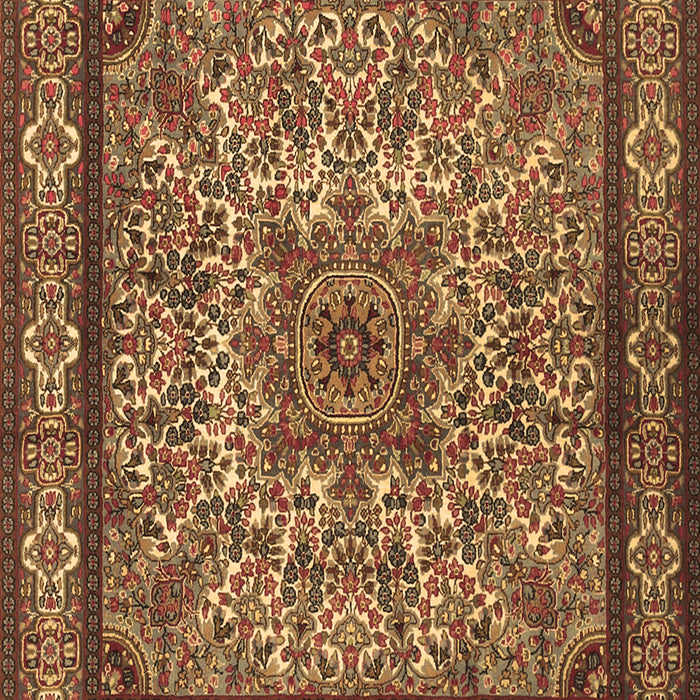 Machine Washable Persian Brown Traditional Rug, wshtr1632brn