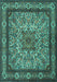 Persian Turquoise Traditional Rug, tr1632turq