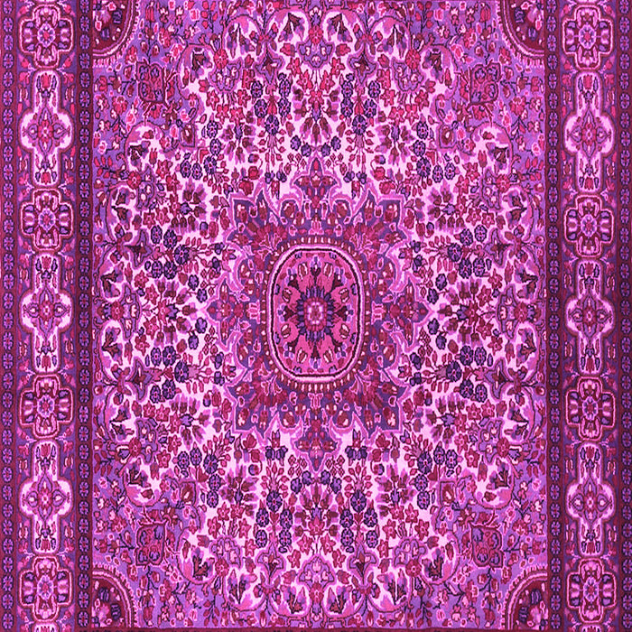 Machine Washable Persian Pink Traditional Rug, wshtr1632pnk