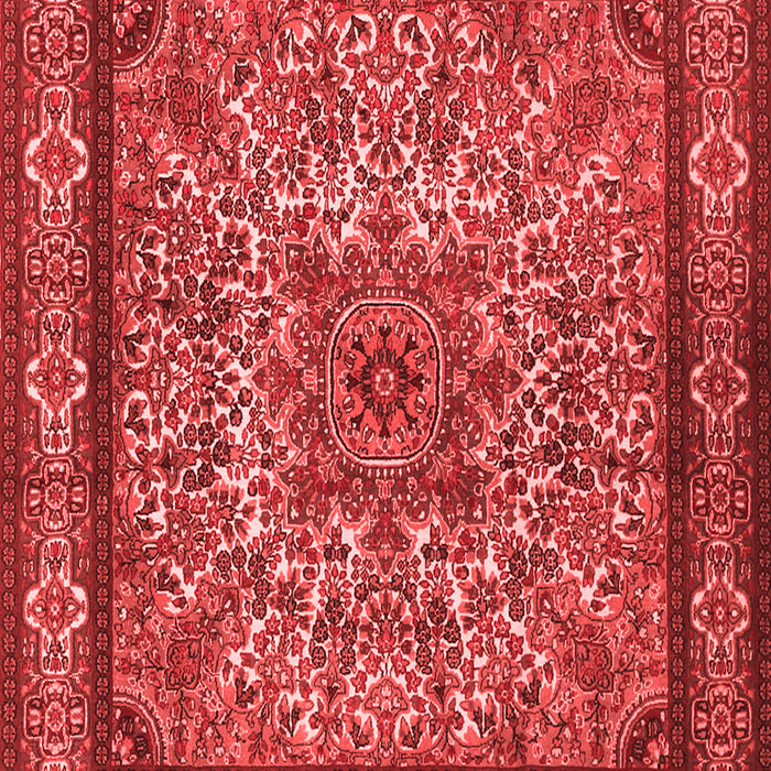 Machine Washable Persian Red Traditional Rug, wshtr1632red