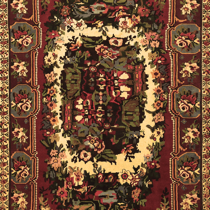 Persian Brown Traditional Rug, tr1633brn