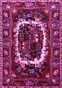 Persian Pink Traditional Rug, tr1633pnk