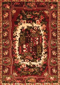 Persian Orange Traditional Rug, tr1633org