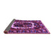 Sideview of Persian Purple Traditional Rug, tr1633pur