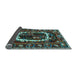 Sideview of Persian Light Blue Traditional Rug, tr1633lblu