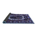 Sideview of Persian Blue Traditional Rug, tr1633blu