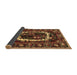 Sideview of Persian Brown Traditional Rug, tr1633brn