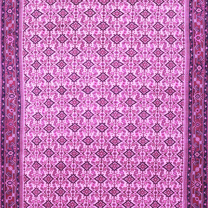Machine Washable Persian Purple Traditional Area Rugs, wshtr1635pur