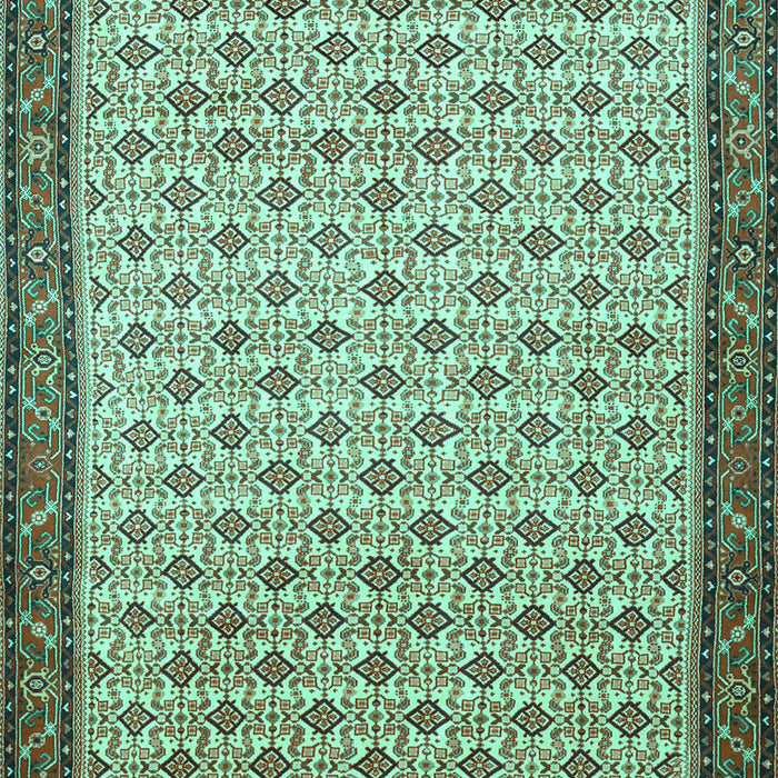 Persian Turquoise Traditional Rug, tr1635turq
