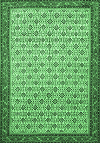 Persian Emerald Green Traditional Rug, tr1635emgrn