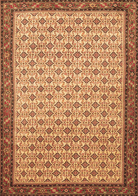 Persian Brown Traditional Rug, tr1635brn
