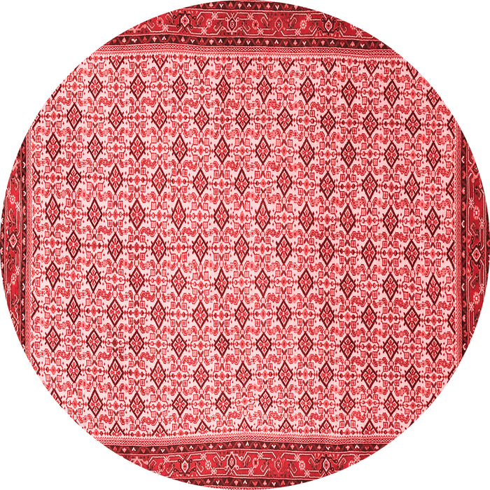 Machine Washable Persian Red Traditional Rug, wshtr1635red