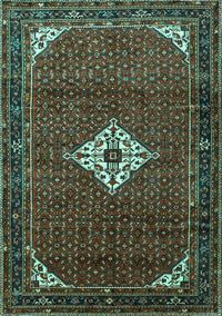 Persian Turquoise Traditional Rug, tr1636turq