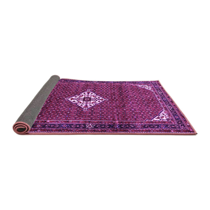Sideview of Persian Purple Traditional Rug, tr1636pur