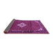 Sideview of Persian Purple Traditional Rug, tr1636pur