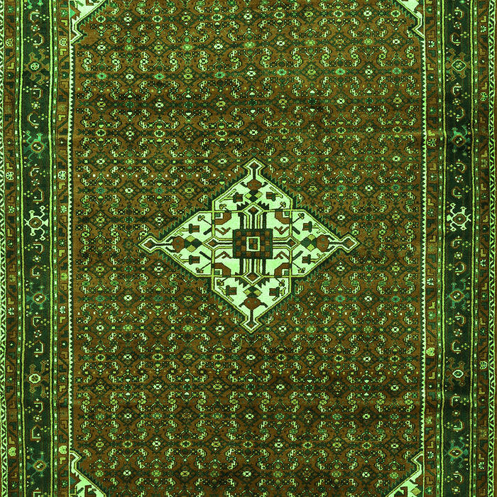 Persian Green Traditional Rug, tr1636grn
