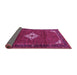 Sideview of Persian Pink Traditional Rug, tr1636pnk