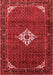 Persian Red Traditional Area Rugs