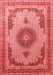 Medallion Red Traditional Area Rugs